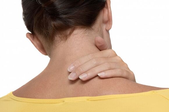 neck pain as a sign of cervical osteochondrosis