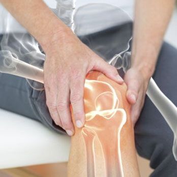 Knee pain can cause dislocation